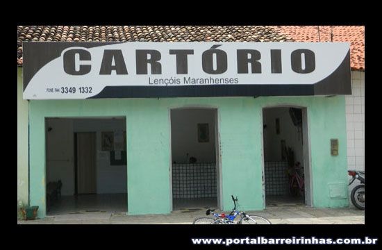 Cartório Lençóis Maranhenses